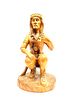 Hand Carved Indian Wood Figure