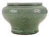 Ming Style Celadon-Glazed Guan Jar