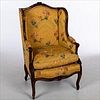 5326053: Louis XV Style Wing Chair, 20th Century EL5QJ