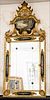 5085292: Italian Style Giltwood and Painted Large Overmantel
 Mirror, 20th Century EL2QJ