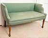 5102264: English Style Upholstered Small Settee, 20th Century EL2QJ