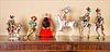 5085327: Group of 6 Amusing Italian Ceramic Figurines EL2QF