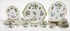 5081410: Herend Queen Victoria Porcelain Tea Service and 8 Plates, 37 pcs. EL1QF