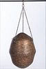 5081656: Moroccan Pierced Copper Hanging Lamp EL1QJ