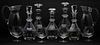 5081571: Five Crystal Decanters and Two Glass Pitchers EL1QF