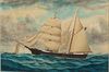 5081494: Arthur Victory Gregory (Australian, 1867-1957),
 Ship Portrait, Watercolor on Paper EL1QL