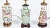 5081515: Three Chinese Porcelain Vases Now Mounted as Lamps EL1QC