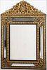5081501: Louis XIV Style Gilt-Metal Mirror Framed Mirror, 19th Century EL1QJ