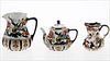 5081687: Two English Porcelain Pitchers and a Teapot, 19th Century and Later EL1QF