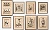 5394289: 7 Miscellaneous John Kay British Satirical Character
 Engravings, 18th/19th Century EE7RDO
