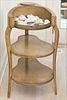 5157896: French Style Painted Three-Tier Side Table, 20th Century EL3QJ