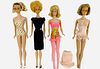 (4) Barbies - Fashion Queen Midge has been re-touched as shown.