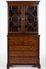 5226811: George II Mahogany Secretary Bookcase, mid 18th Century EL4QJ
