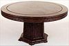 5226792: Chinese Carved Hardwood Center Table EL4QC