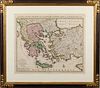 5226891: Guillaume de l'Isle (France, 1675-1726), Map of
 Greece, Etching and Engraving EL4QO