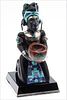 5226860: Ezequiel Tapia (Taxco, Mexico, fl. 1960s-70s) Kneeling
 Figure, Mixed Media Sculpture EL4QL