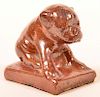 Ohio Sewer Tile Puppy Paperweight.