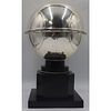 SILVERPLATE. Unusual Hinged Basketball From Trophy