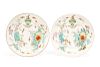 Pair of Japanese Armorial Porcelain Plates