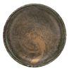 Asian Bronze Low Bowl or Dish w/Verdi Gras Patina