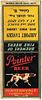 1934 Pointer Beer IA-POINTER-3, Airport Tavern Galena Illinois - Paul Adams, Clinton, Iowa