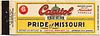 1940 Capitol Beer MO-CAP-4, Jefferson City, Missouri
