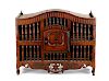 19th C. French Carved & Stained Walnut Panetiere