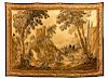 Large Scale 17th C. Flemish Verdure Tapestry
