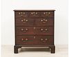 ENGLISH DIMINUTIVE ENGLISH CHIPPENDALE CHEST
