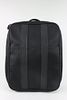HERMES BLACK CANVAS X LEATHER HERLINE ROLLING LUGGAGE TROLLEY SUITCASE