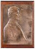 Victor Brenner, Bronze Plaque of Abraham Lincoln