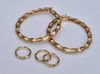 14k Gold Matching Bracelets and Rings