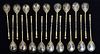 Russian and Gorham Silver Spoons
