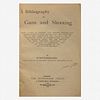 [Sporting] [Shooting] [Greener, William Oliver] Gerrare, Wirt A Bibliography of Guns and Shooting...