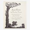 [Children's & Illustrated] [Eichenberg, Fritz] Bronte, Charlotte and Emily Jane Eyre and Wuthering Heights