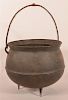 Large 19th C. Cast Iron Gypsy Pot