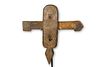 Hand Carved Dogon Granary Door Lock 16" – Mali
