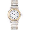 CARTIER SANTOS OCTAGON LADY WATCH IN STEEL AND 18K YELLOW GOLD Movement: automatic | RELOJ CARTIER SANTOS OCTAGON LADY EN ACERO Y ORO AMARILLO DE 18K 