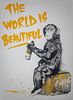 Mr. Brainwash - The World is Beautiful (Yellow)