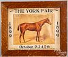 York, Pennsylvania Fair broadside, dated 1899