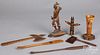 Group of Native American Indian related items
