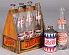 Group of Pepsi-Cola advertising items