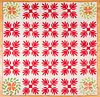 Pennsylvania appliqué floral quilt, 19th c.