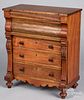 Miniature transitional Empire chest of drawers