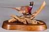 Tom Ahern carved and painted pheasant