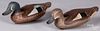 Pair of Jim Pierce carved and painted duck decoys