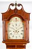 New Jersey Federal cherry tall case clock