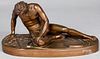Ferdinand Barbedienne bronze Dying Gaul
