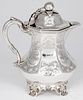 New York coin silver pitcher, ca. 1835