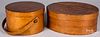 Two large bentwood boxes, 19th c.